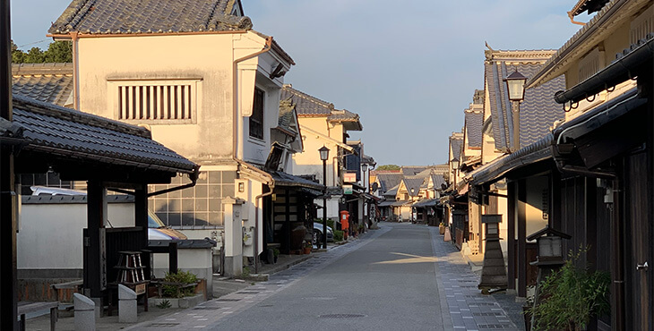 GWの笹山城下町